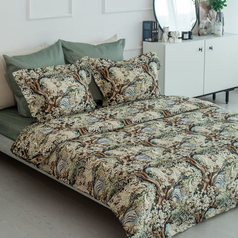Двуспальный комплект постельного белья "Дафна"
