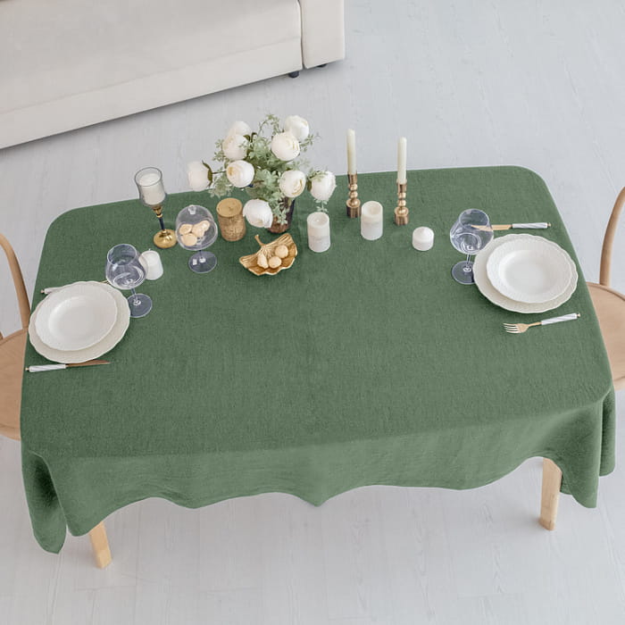 Скатерть 145х235 см цвет "Олива"