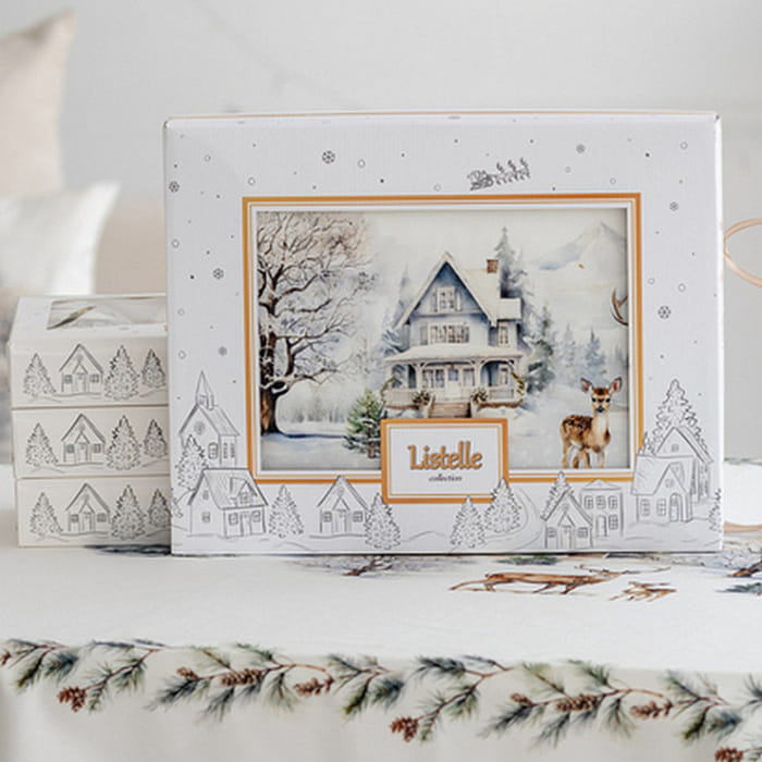 Скатерть 115х165 см "Морозное утро"