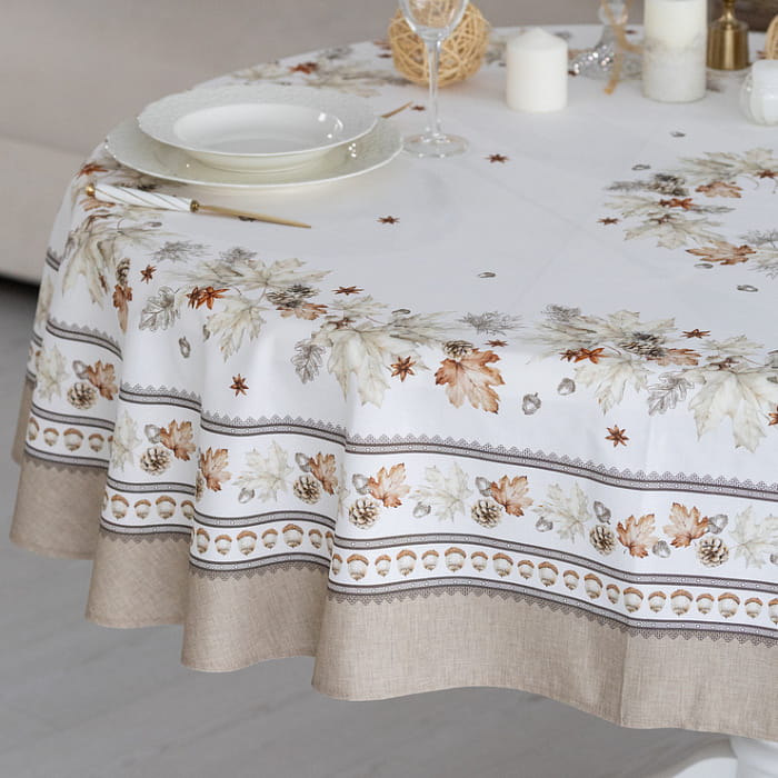 Скатерть овальная 170х248 см "Торонто"