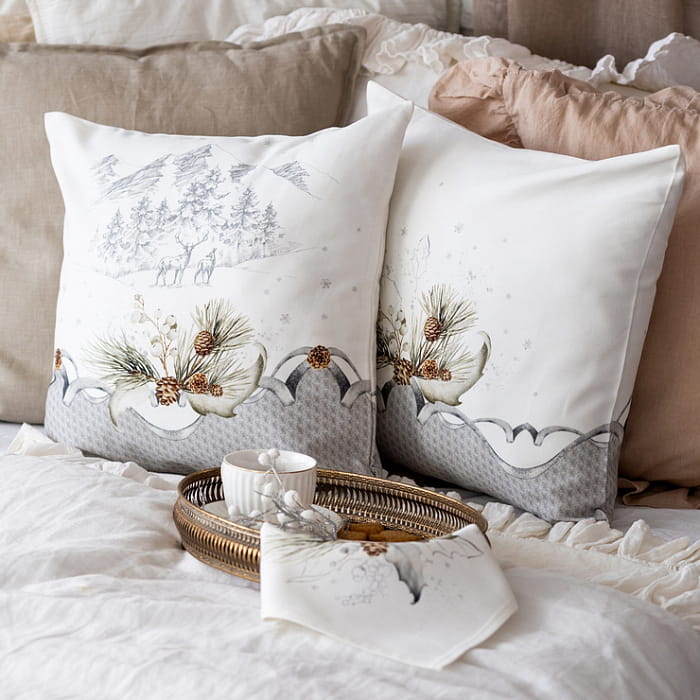 Декоративная наволочка "Стоун кайма"