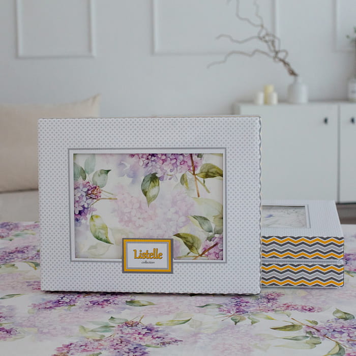 Скатерть 145х250 см "Аромат сирени"