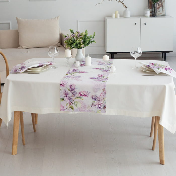 Дорожка 40х180 см "Аромат сирени" декоративная