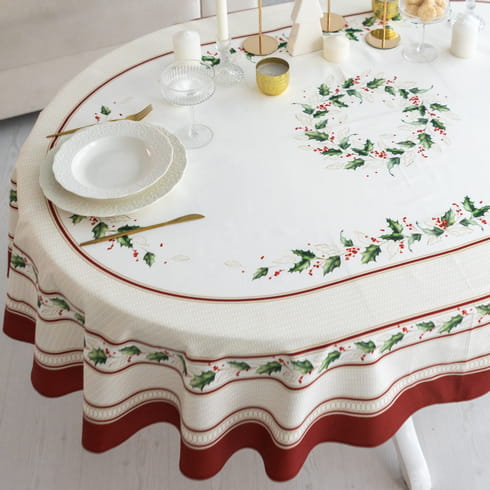 Скатерть овальная 140х170 см "Элегант"