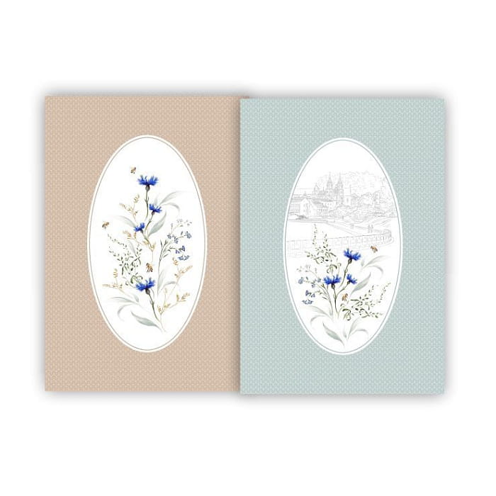 Набор Set-2 полотенец "Васильки"