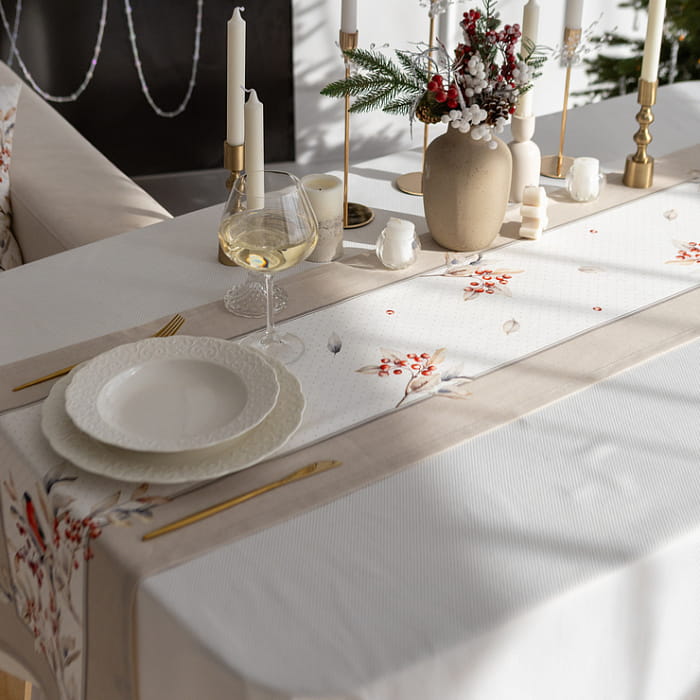 Дорожка 40х185 см "Пернатые истории" декоративная