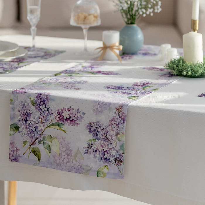 Дорожка 40х180 см "Аромат сирени" декоративная