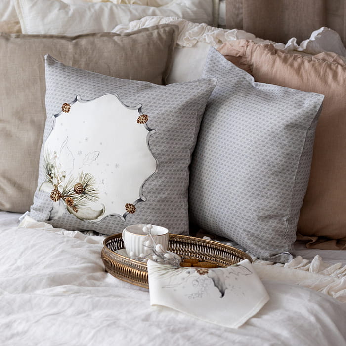 Декоративная наволочка "Стоун рамка"