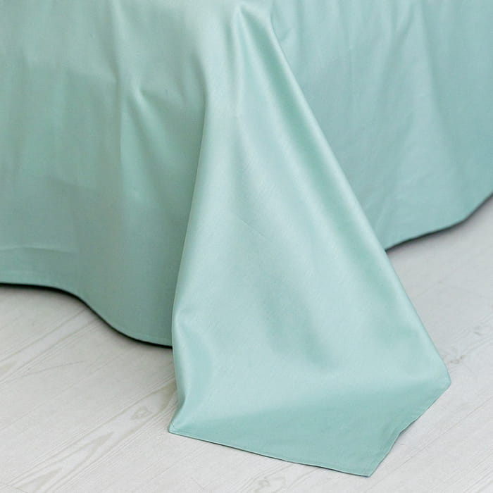 Евро комплект постельного белья "Ментоловая нотка" maxi