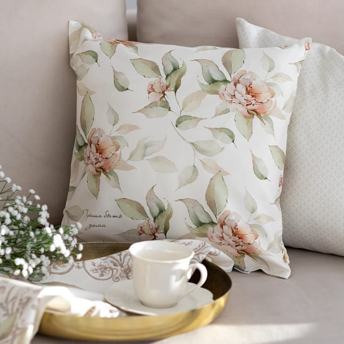 Декоративная наволочка "Луиза паттерн"