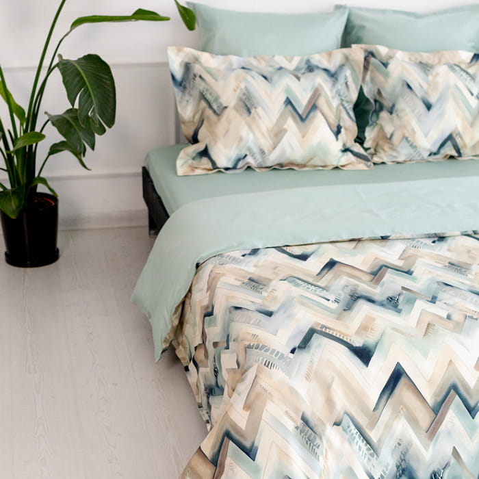 Семейный комплект постельного белья "Бриз" maxi дуэт