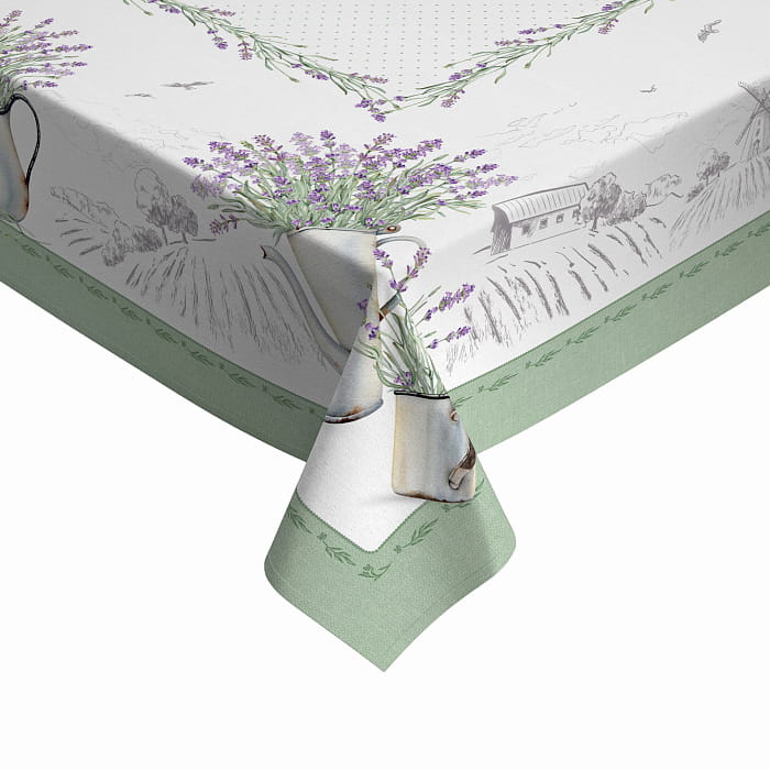 Скатерть 145х225 см "Лавандовое лето"