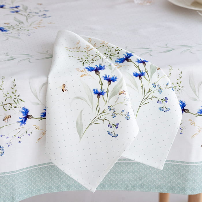 Скатерть 145х220 см Васильки"