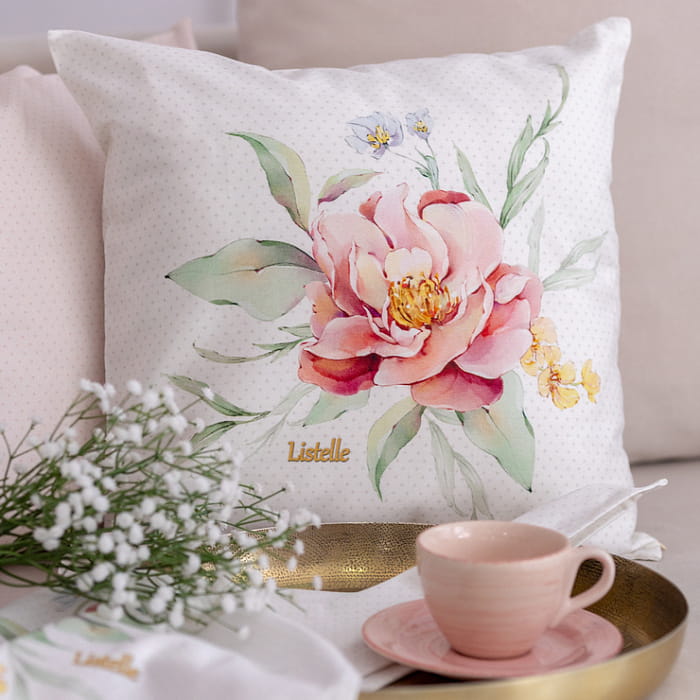 Декоративная наволочка "Белла букет"