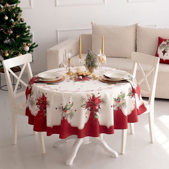 Скатерть круглая D-150 см "Марлен"