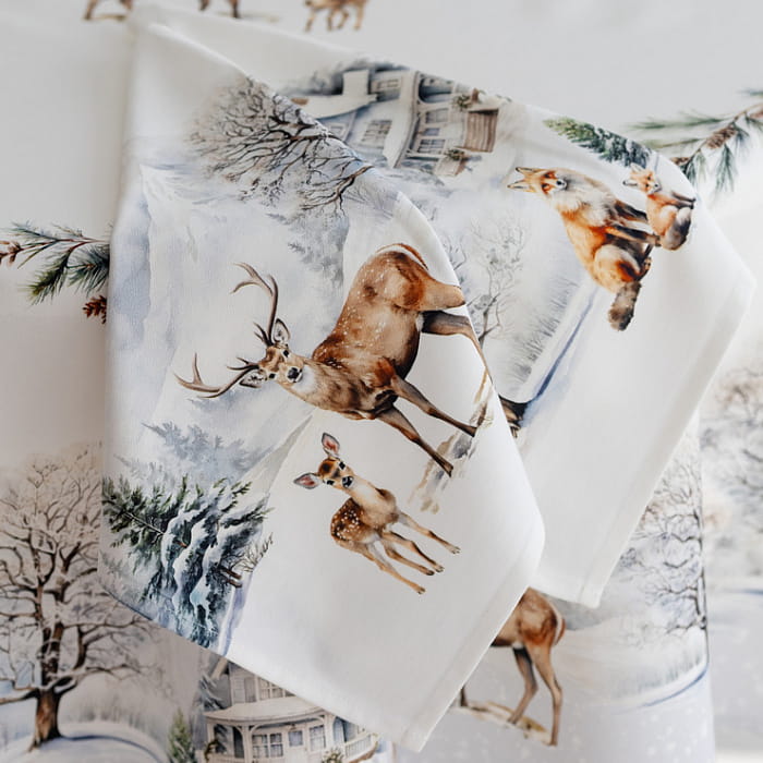 Скатерть 115х145 см "Морозное утро"