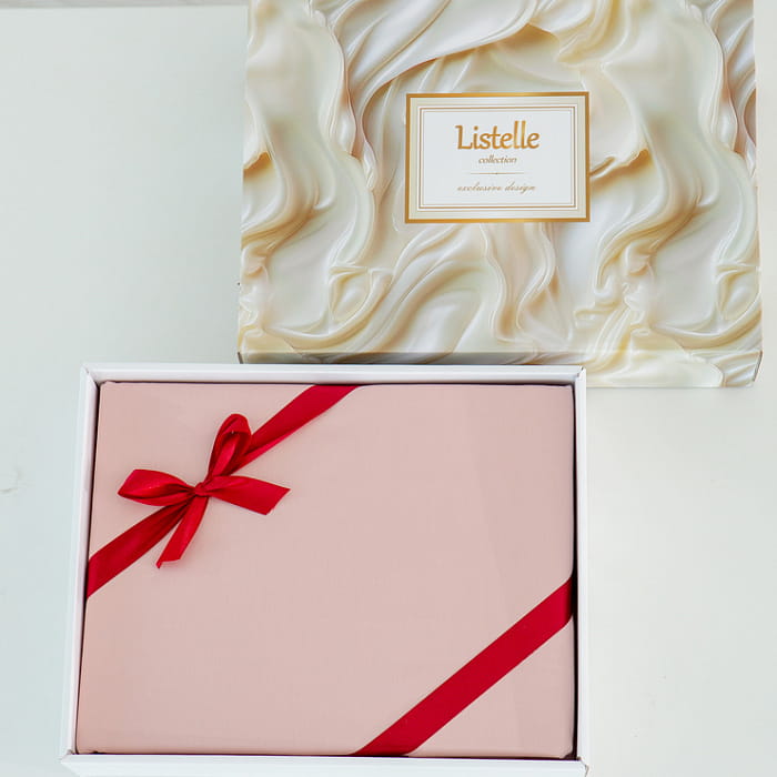 Евро комплект постельного белья "Попурри" с простыней на резинке