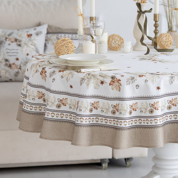Скатерть овальная  140х170 см "Торонто"