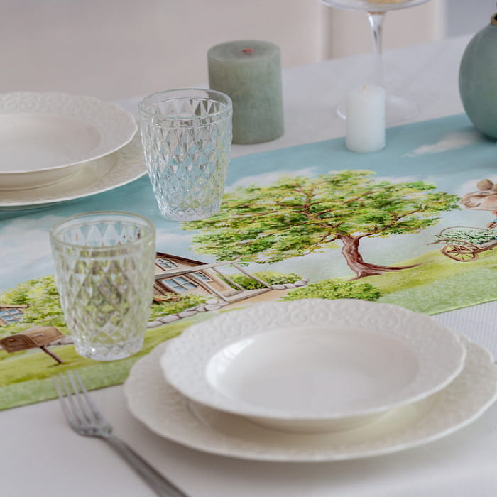 Дорожка 40х140 см "Фанни" декоративная