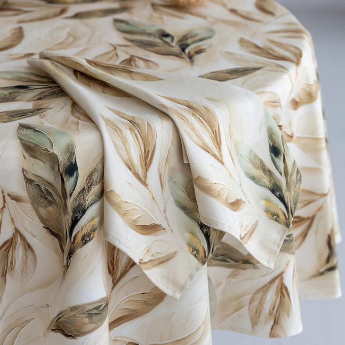 Скатерть овальная 140х170 см "Флоренс"