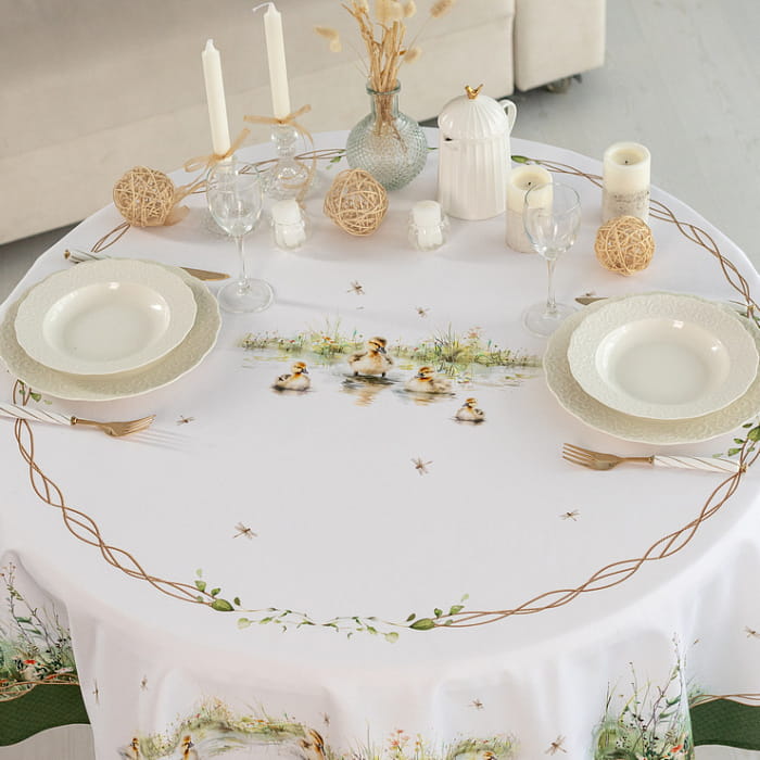 Скатерть круглая D-150 см "Тутти"