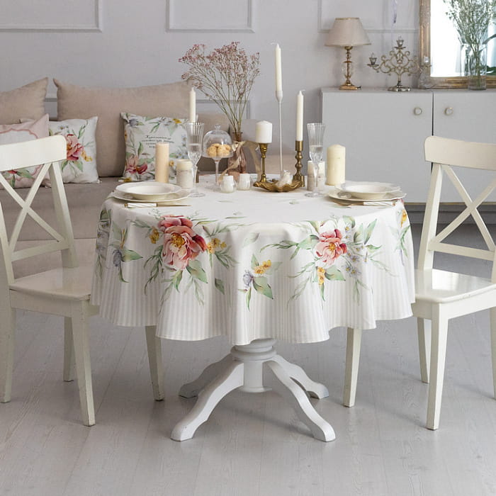 Скатерть круглая D-170 см "Белла"
