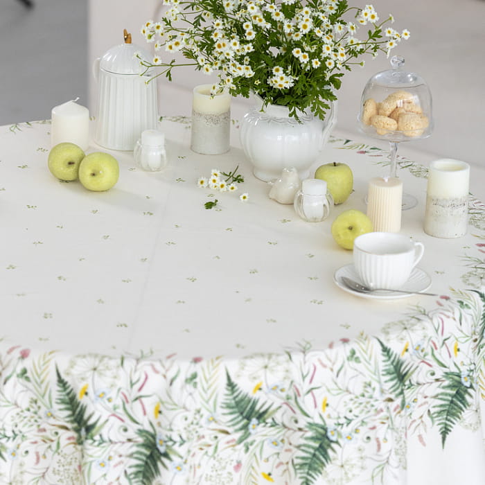 Скатерть круглая D-150 см "Купалинка"