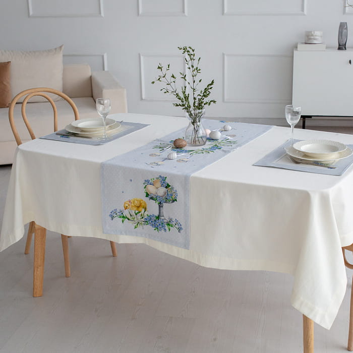 Дорожка 40х140 см "Ретро" венок декоративная