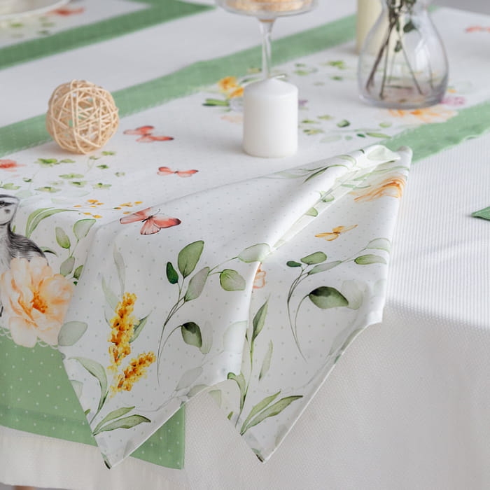 Набор Set-4 салфеток "Соната" цветочный