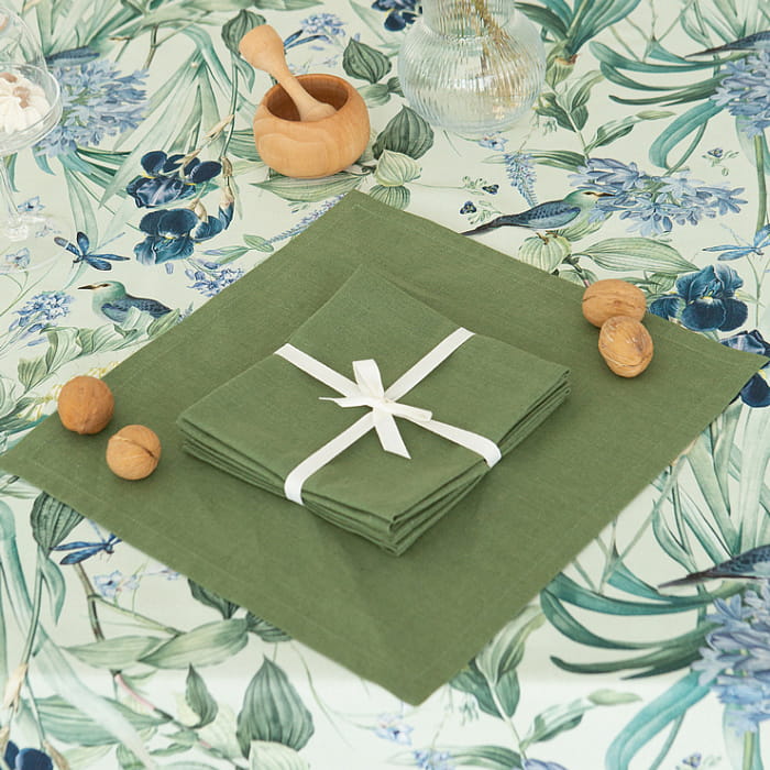 Дорожка 40х140 см цвет "Шпинат" декоративная