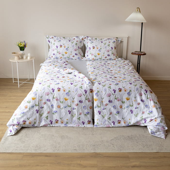 Семейный комплект постельного белья "Майская долина" maxi дуэт