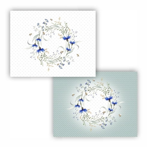 Набор  салфеток плейсматов "Васильки" 