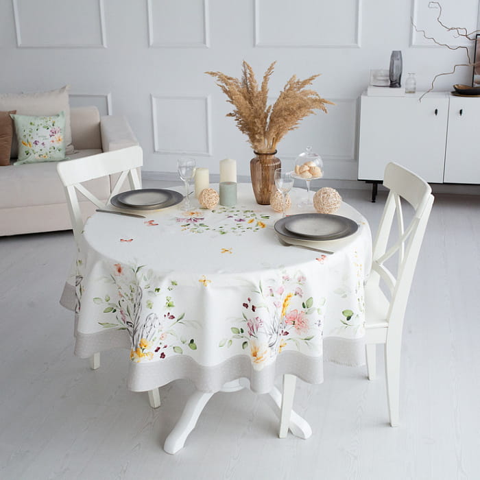 Скатерть круглая D-150 см "Соната"