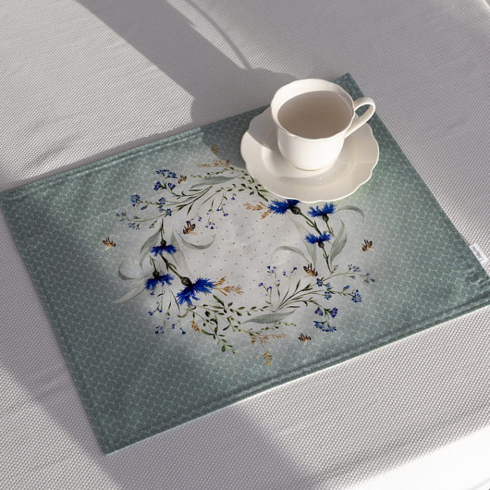 Набор  салфеток плейсматов "Васильки"
