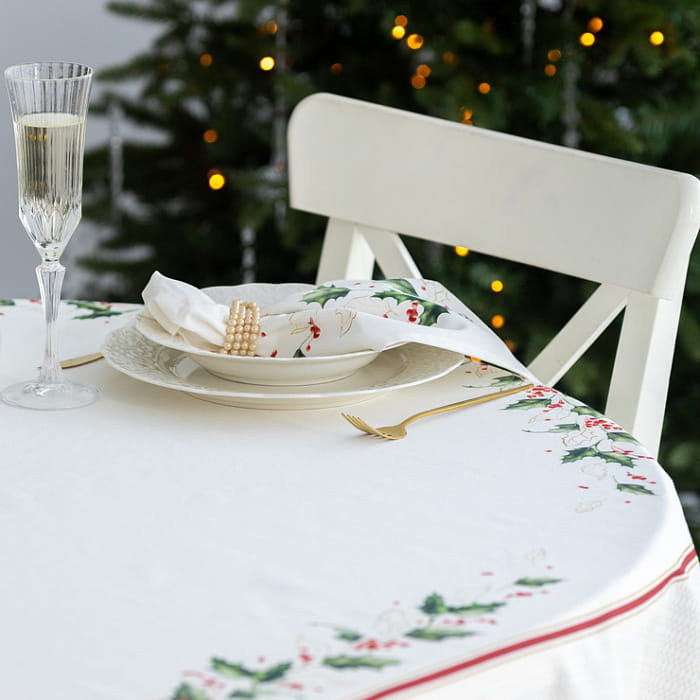 Скатерть овальная 170х250 см "Элегант"