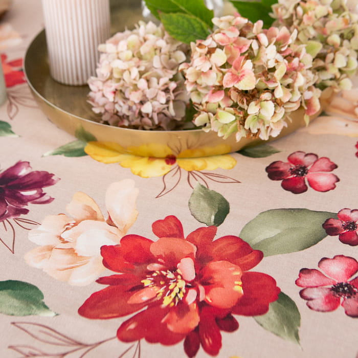 Скатерть круглая D-170 см "Вернисаж"