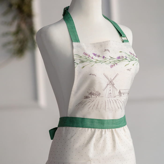 Фартук "Лавандовое лето" модель Английский