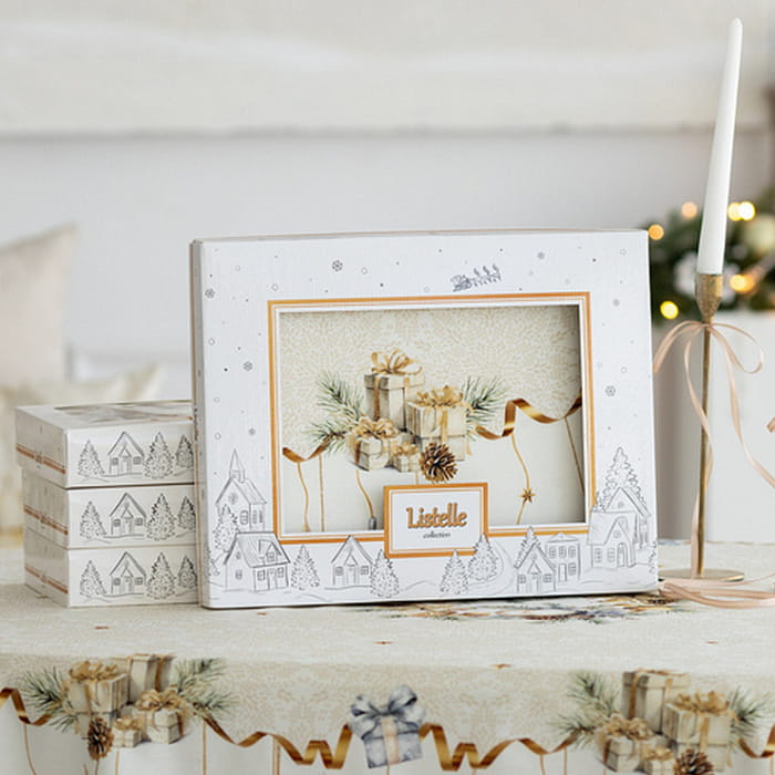 Скатерть круглая D-150 см "Полонез"