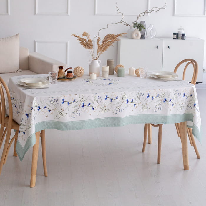 Скатерть 145х220 см Васильки"