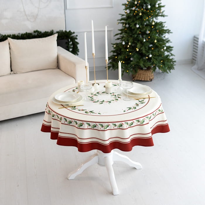 Скатерть круглая  D-170 см "Элегант"