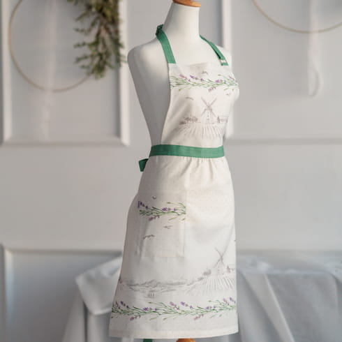 Фартук "Лавандовое лето" модель Английский