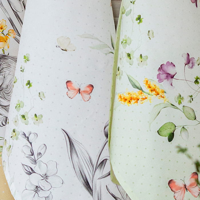 Набор Set-3 полотенец "Соната" цветочные