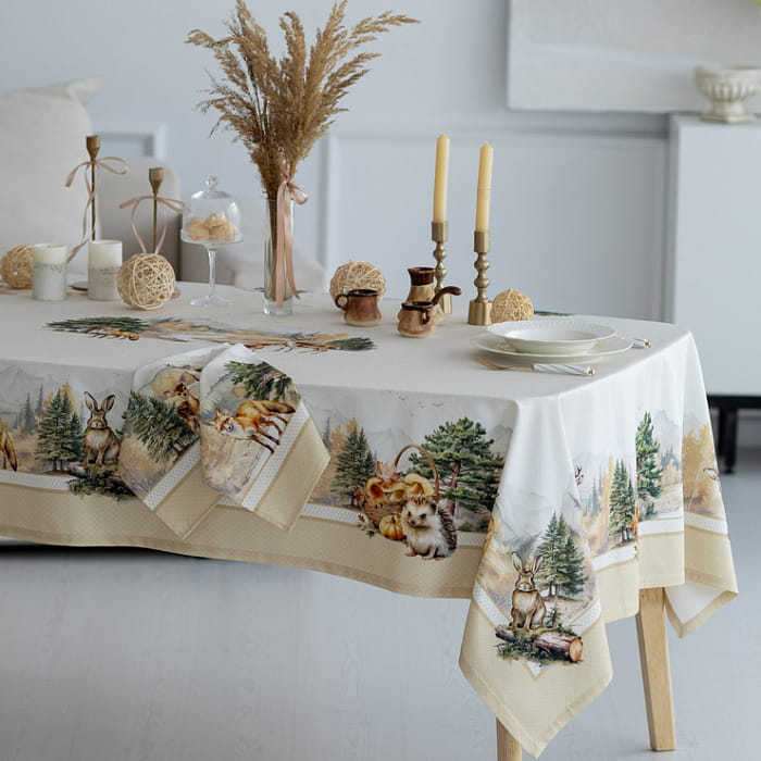 Скатерть 145х185 см "Дубрава"