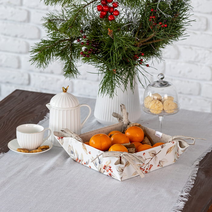 Корзинка для хлеба "Пернатые истории"