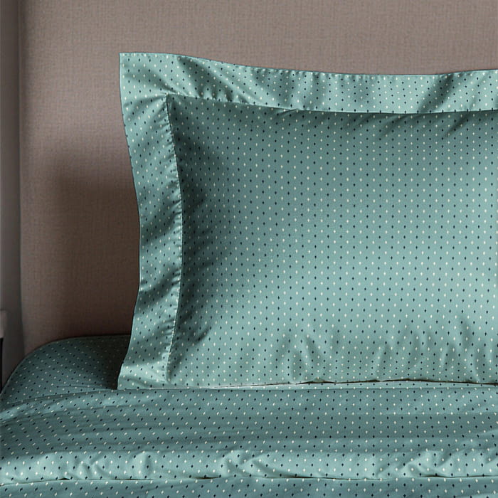 Наволочка 50х70 "Рейн" лавровый зелёный