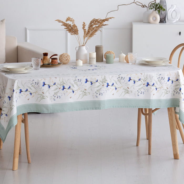 Скатерть 145х220 см Васильки"
