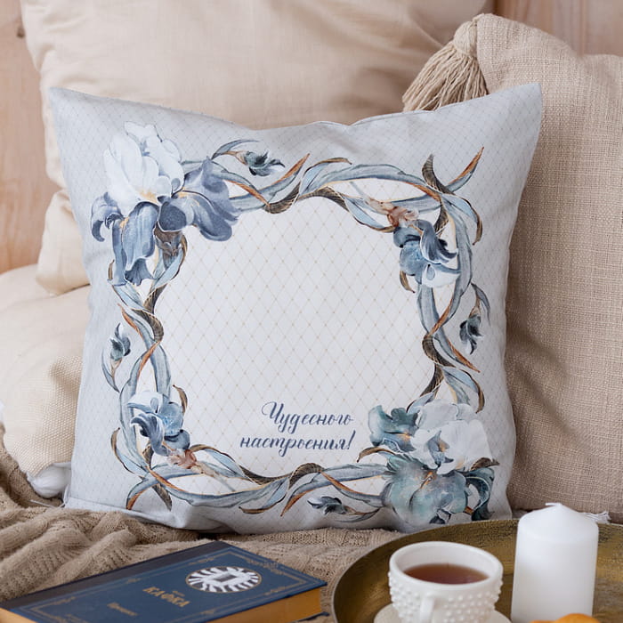 Декоративная наволочка "Айрис" венок
