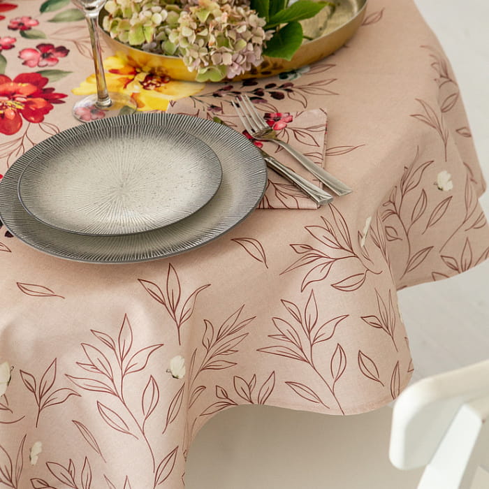 Скатерть круглая D-170 см "Вернисаж"