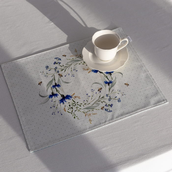 Набор  салфеток плейсматов "Васильки"
