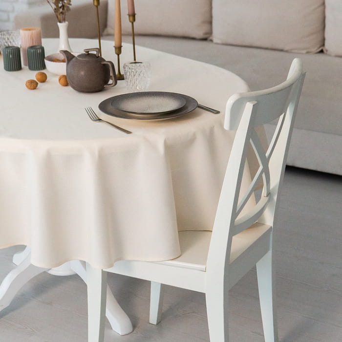 Скатерть овальная 145х200см "Миледи"